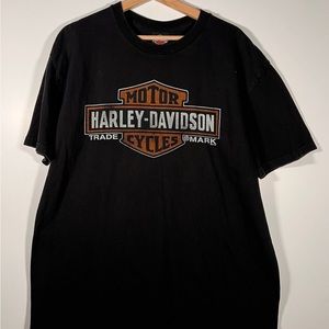 Vintage Harley Davidson T-Shirt Hale's Mansfield, Ohio